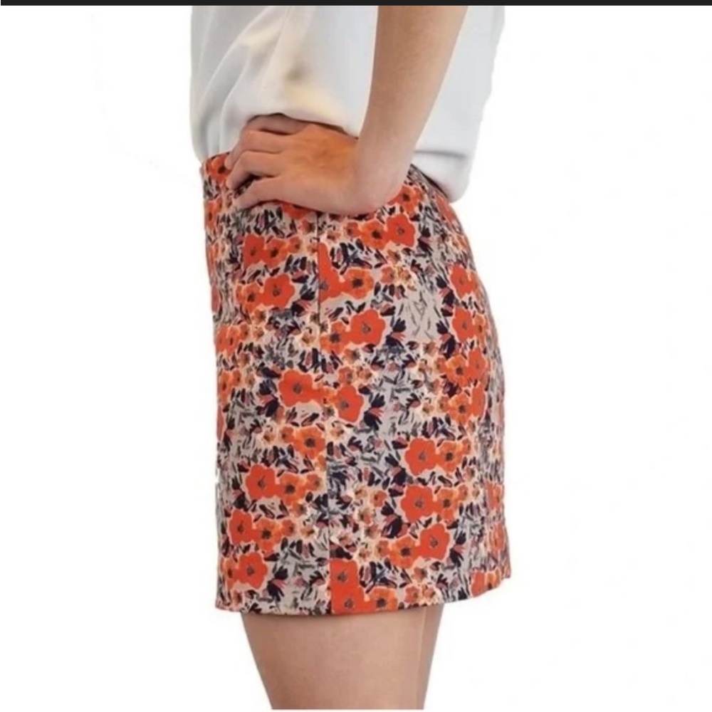 Club Monaco Floral Print‎ Women's Skirt Size 6